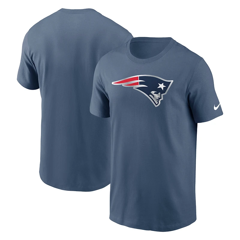 Men's Nike  Storm Blue New England Patriots 2025 Rivalries Collection Essential T-Shirt