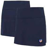 Women's Concepts Sport  Navy FC Cincinnati Market Knit Tri-Blend Skort