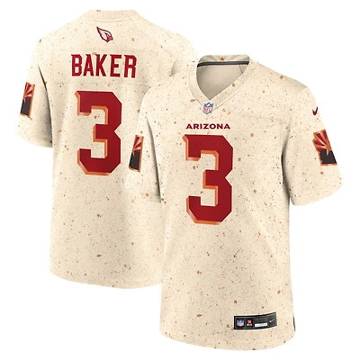 Men's Nike Budda Baker Natural Arizona Cardinals 2025 Rivalries Collection Game Jersey