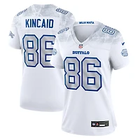 Women's Nike Dalton Kincaid White Buffalo Bills 2025 Rivalries Collection Game Jersey