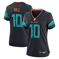 Women's Nike Tyreek Hill Pitch Blue Miami Dolphins 2025 Rivalries Collection Game Jersey