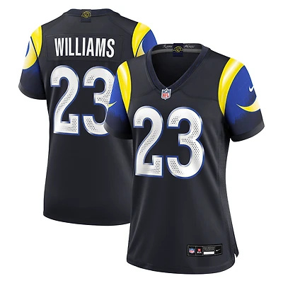 Women's Nike Kyren Williams Midnight Blue Los Angeles Rams 2025 Rivalries Collection Game Jersey