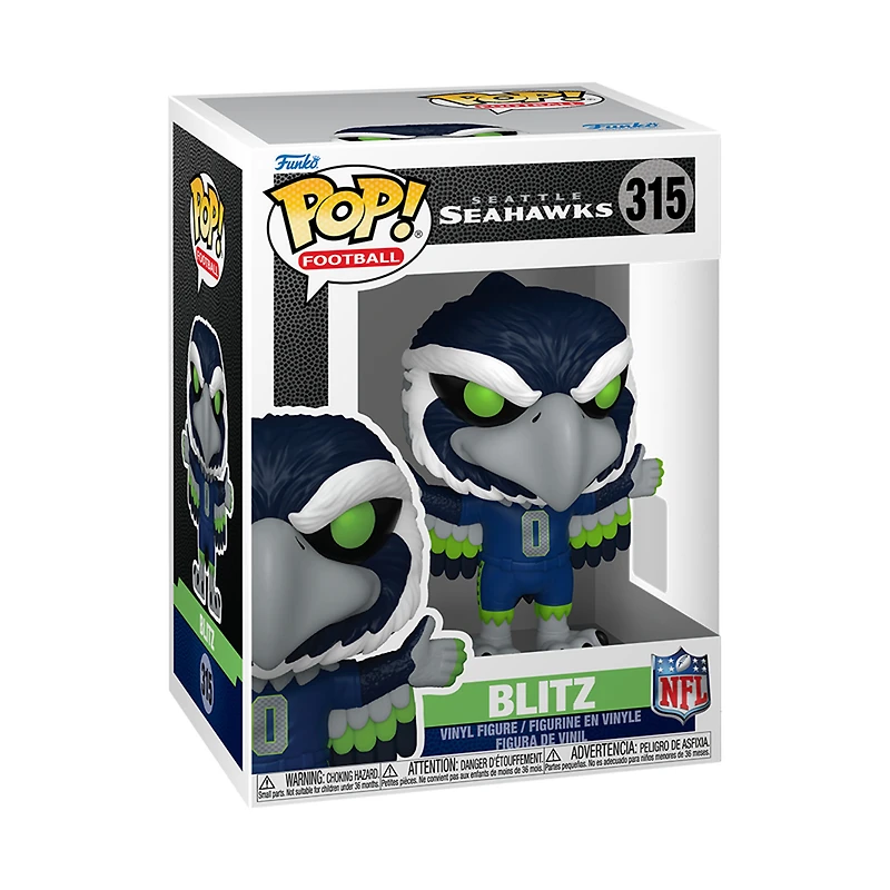 Funko Blitz Seattle Seahawks Pop! Vinyl Figure