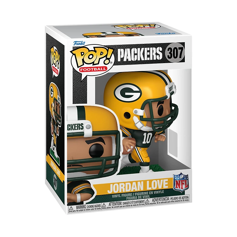 Funko Jordan Love Green Bay Packers Pop! Vinyl Figure