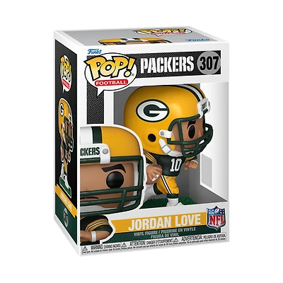 Funko Jordan Love Green Bay Packers Pop! Vinyl Figure