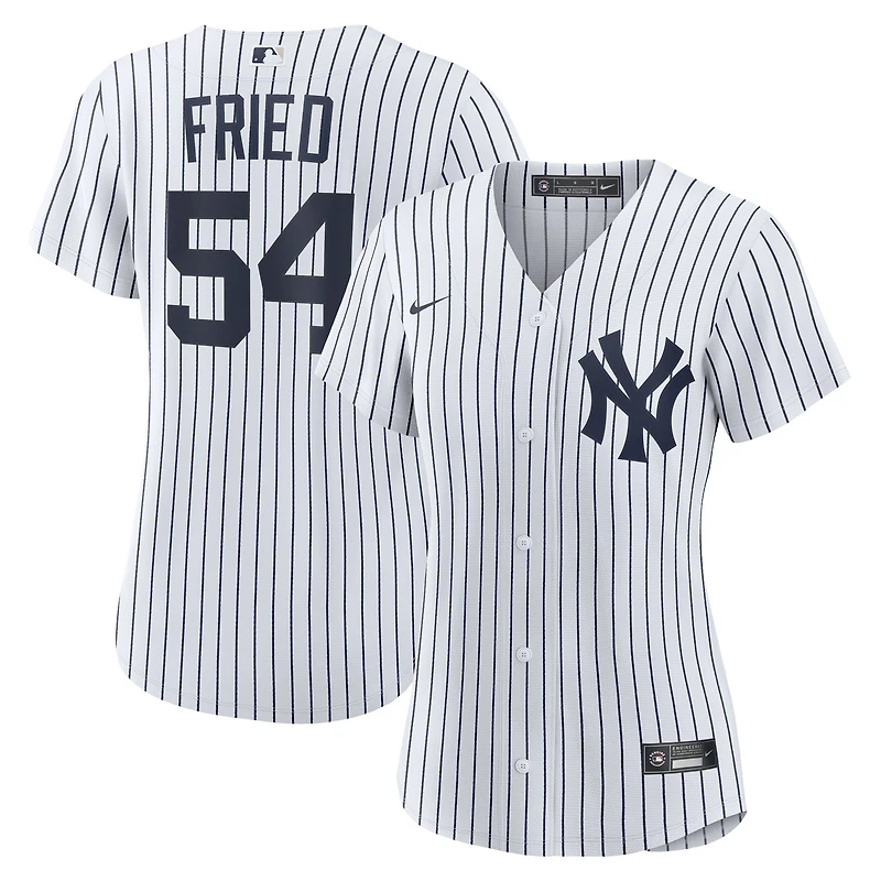Women's Nike Max Fried White New York Yankees Home Replica Player Jersey
