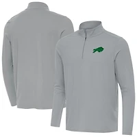 Men's Antigua Buffalo Bills St Patrick Day Intent Quarter-Zip Pullover Top