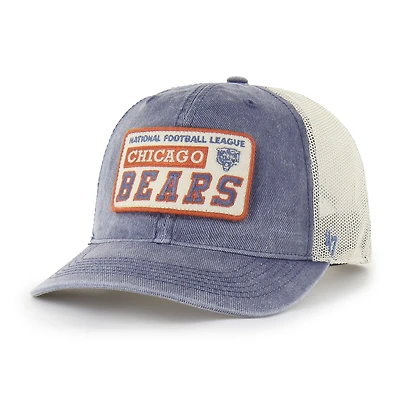 Men's '47  Navy Chicago Bears Canteen Relaxed Trucker Adjustable Hat