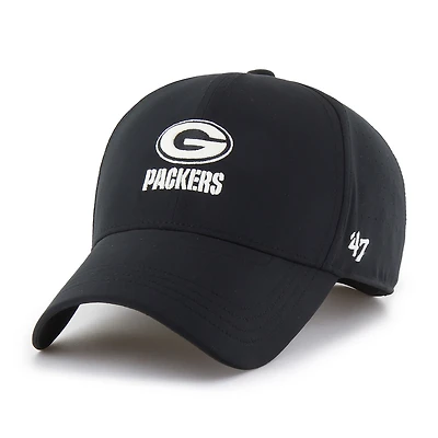 Men's '47  Black Green Bay Packers Vent MVP Adjustable Hat