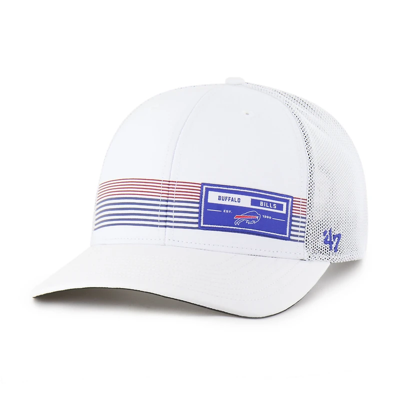 Men's '47 White Buffalo Bills Rangefinder Trucker Adjustable Hat