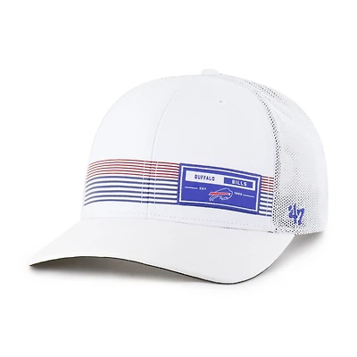 Men's '47 White Buffalo Bills Rangefinder Trucker Adjustable Hat