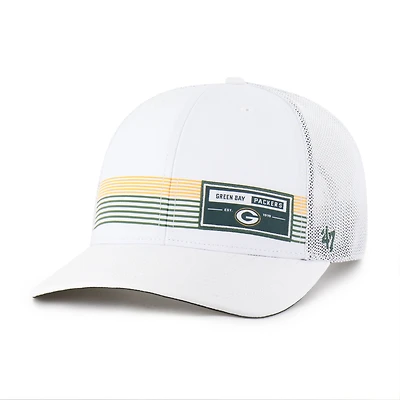 Men's '47 White Green Bay Packers Rangefinder Trucker Adjustable Hat
