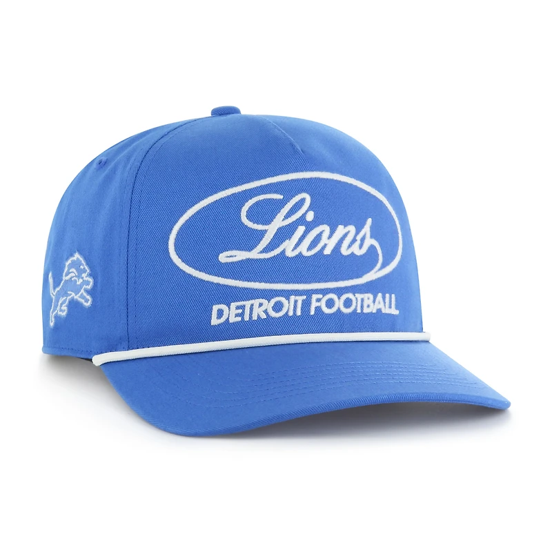 Men's '47 Blue Detroit Lions Foundational Hitch Adjustable Hat