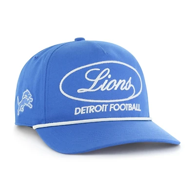 Men's '47 Blue Detroit Lions Foundational Hitch Adjustable Hat