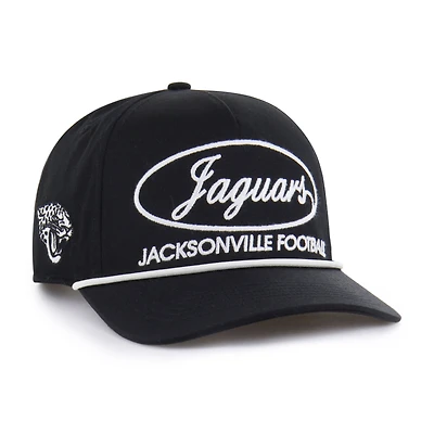 Men's '47 Black Jacksonville Jaguars Foundational Hitch Adjustable Hat