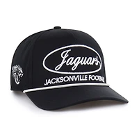 Men's '47 Black Jacksonville Jaguars Foundational Hitch Adjustable Hat