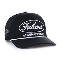 Men's '47 Black Atlanta Falcons Foundational Hitch Adjustable Hat