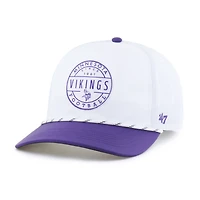 Men's '47 White/Purple Minnesota Vikings Suburbia Hitch Two-Tone Adjustable Hat