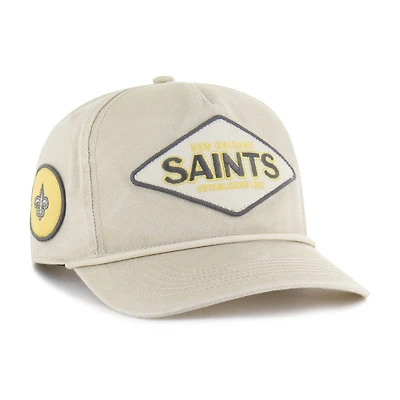 Men's '47 Khaki New Orleans Saints Cairn Hitch Adjustable Hat