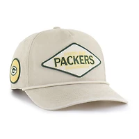 Men's '47 Khaki Green Bay Packers Cairn Hitch Adjustable Hat