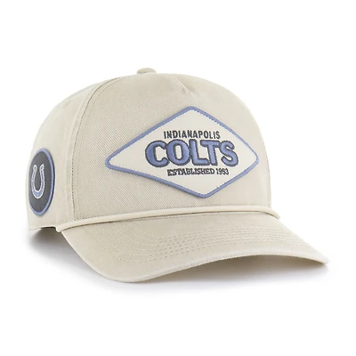 Men's '47 Khaki Indianapolis Colts Cairn Hitch Adjustable Hat