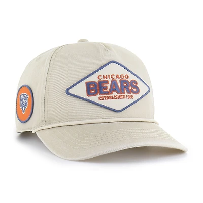 Men's '47 Khaki Chicago Bears Cairn Hitch Adjustable Hat