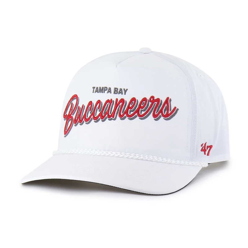 Men's '47 White Tampa Bay Buccaneers Brrr Fairway Hitch Adjustable Hat