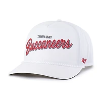 Men's '47 White Tampa Bay Buccaneers Brrr Fairway Hitch Adjustable Hat