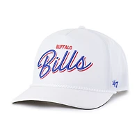 Men's '47 White Buffalo Bills Brrr Fairway Hitch Adjustable Hat