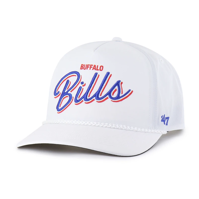 Men's '47 White Buffalo Bills Brrr Fairway Hitch Adjustable Hat