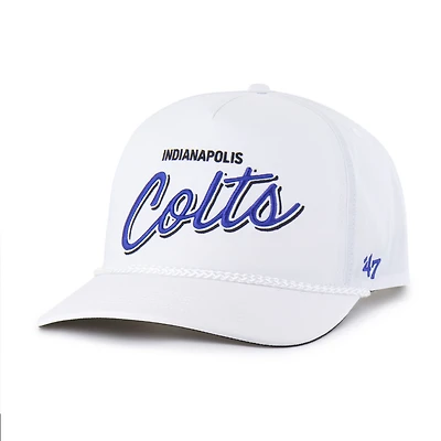 Men's '47 White Indianapolis Colts Brrr Fairway Hitch Adjustable Hat