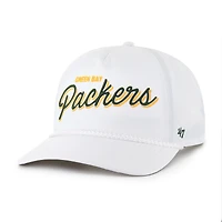 Men's '47 White Green Bay Packers Brrr Fairway Hitch Adjustable Hat