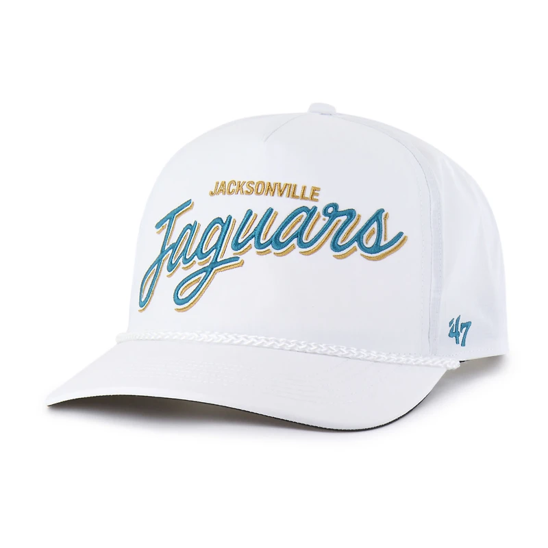 Men's '47 White Jacksonville Jaguars Brrr Fairway Hitch Adjustable Hat
