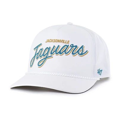Men's '47 White Jacksonville Jaguars Brrr Fairway Hitch Adjustable Hat