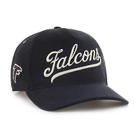 Men's '47  Black Atlanta Falcons Golden Age Corduroy Hitch Adjustable Hat