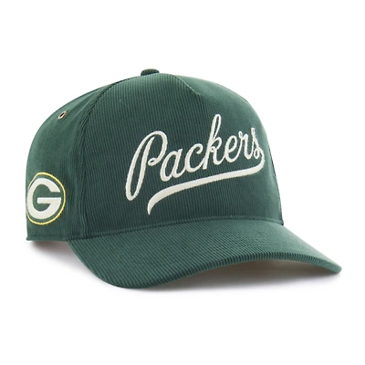 Men's '47  Green Green Bay Packers Golden Age Corduroy Hitch Adjustable Hat