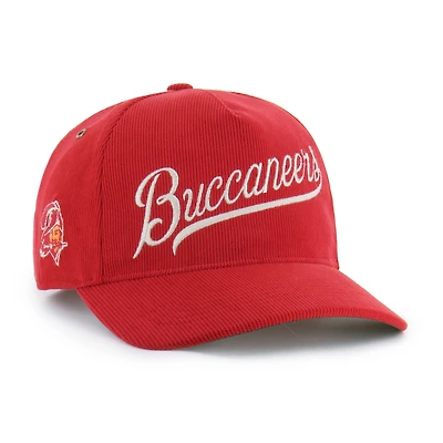 Men's '47  Red Tampa Bay Buccaneers Golden Age Corduroy Hitch Adjustable Hat