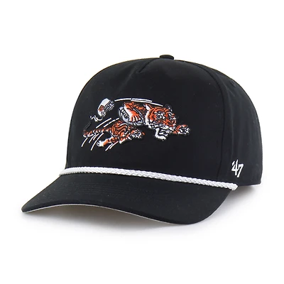 Men's '47  Black Cincinnati Bengals Rope Hitch Adjustable Hat