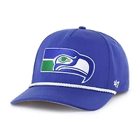 Men's '47  Royal Seattle Seahawks Rope Hitch Adjustable Hat