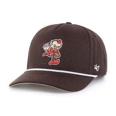 Men's '47  Brown Cleveland Browns Rope Hitch Adjustable Hat