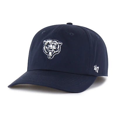 Men's '47  Navy Chicago Bears Foundational Franchise Fitted Hat