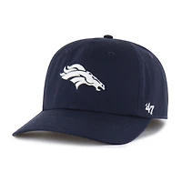 Men's '47  Navy Denver Broncos Foundational Franchise Fitted Hat