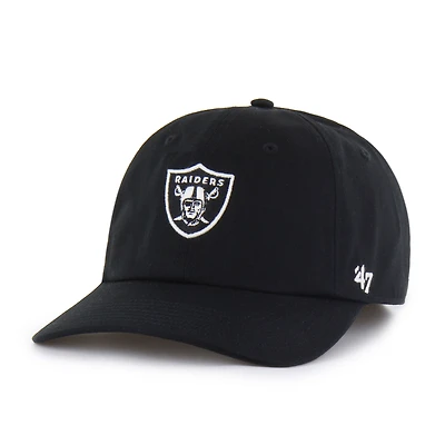 Men's '47  Black Las Vegas Raiders Foundational Franchise Fitted Hat