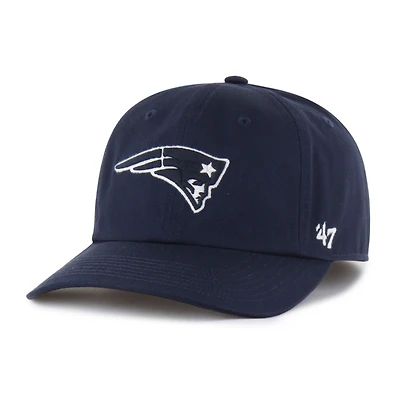 Men's '47  Navy New England Patriots Foundational Franchise Fitted Hat