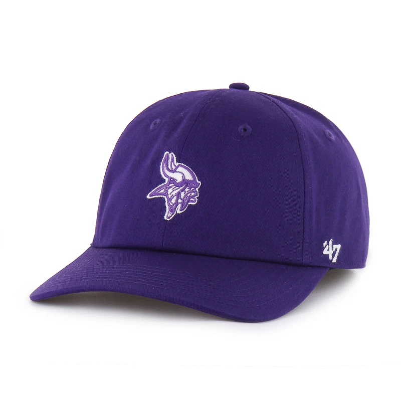 Men's '47  Purple Minnesota Vikings Foundational Franchise Fitted Hat