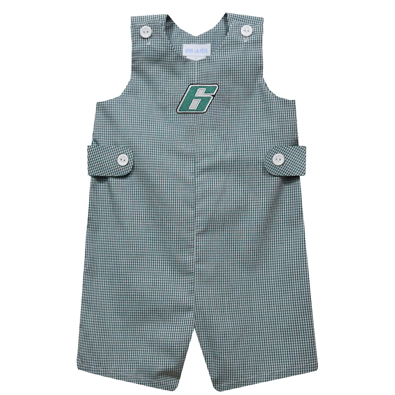 Toddler Vive La Fete Green Brad Keselowski Gingham Jon Jon Bodysuit