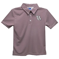 Toddler Vive La Fete  Maroon Kyle Busch Stripe Polo