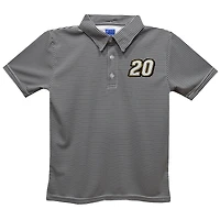 Toddler Vive La Fete  Black Christopher Bell Stripe Polo