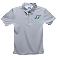 Youth Vive La Fete  Gray Brad Keselowski Stripe Polo