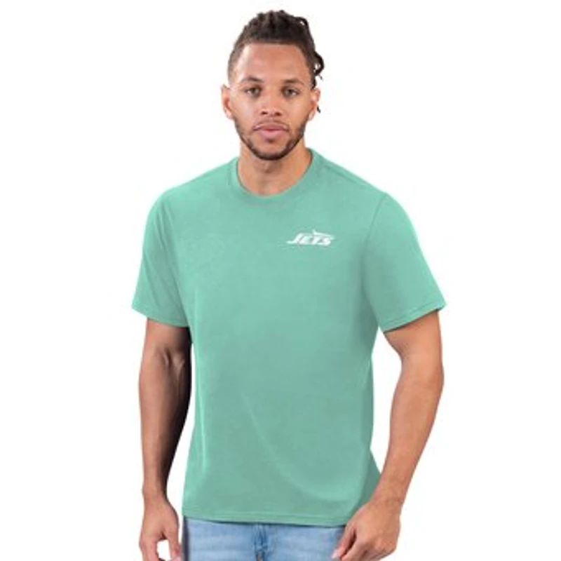 Men's Margaritaville Mint New York Jets Wastin' Away T-Shirt